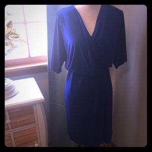 Royal Blue Cocktail Dress London Times Sz 8